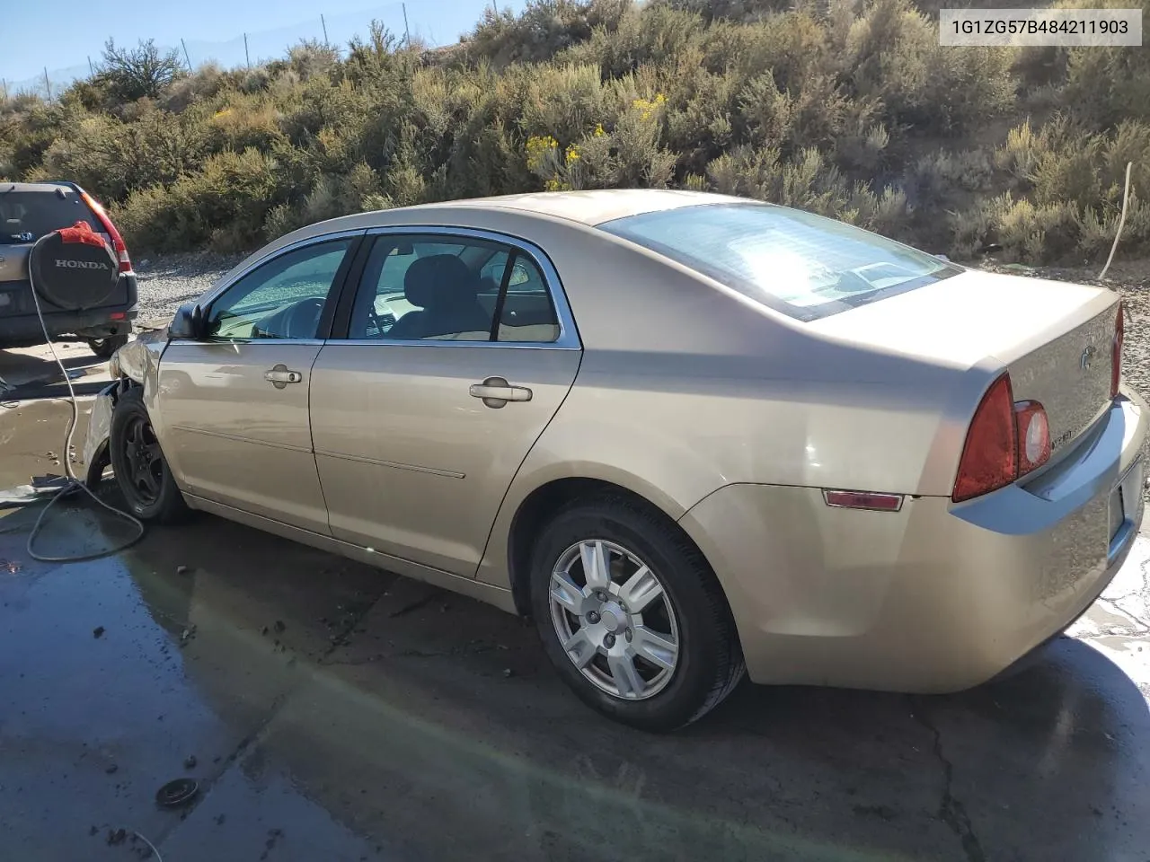 2008 Chevrolet Malibu Ls VIN: 1G1ZG57B484211903 Lot: 74041114