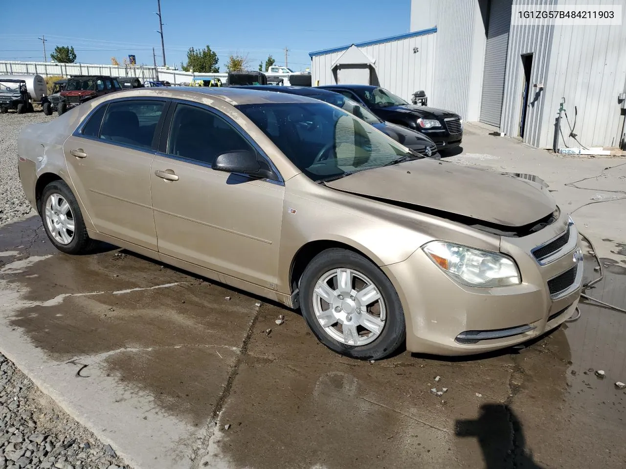 2008 Chevrolet Malibu Ls VIN: 1G1ZG57B484211903 Lot: 74041114