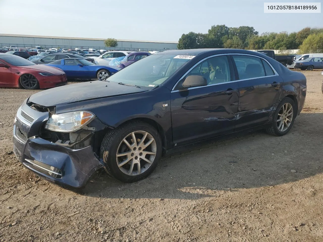 2008 Chevrolet Malibu Ls VIN: 1G1ZG57B184189956 Lot: 74089074