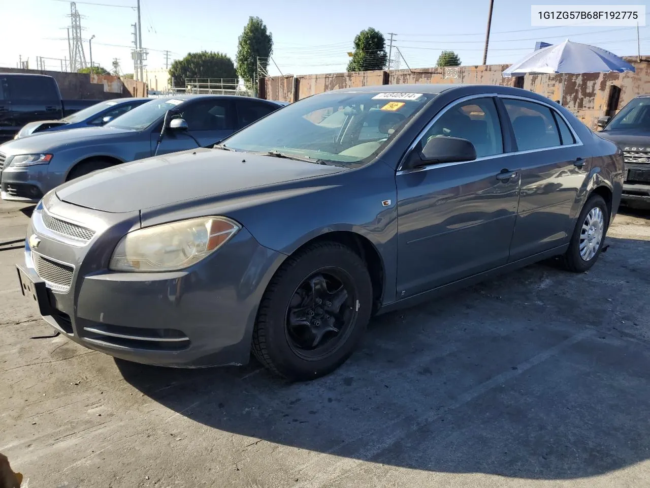 2008 Chevrolet Malibu Ls VIN: 1G1ZG57B68F192775 Lot: 74840914