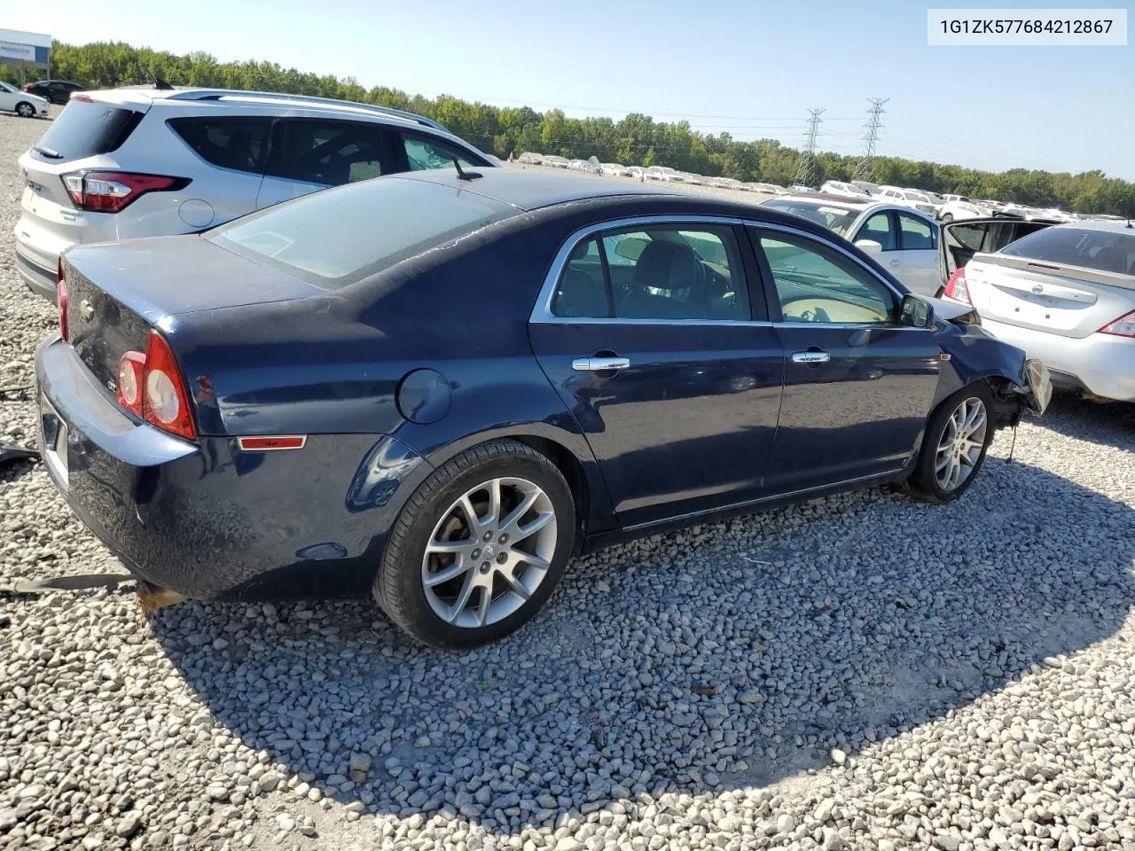 2008 Chevrolet Malibu Ltz VIN: 1G1ZK577684212867 Lot: 75005514