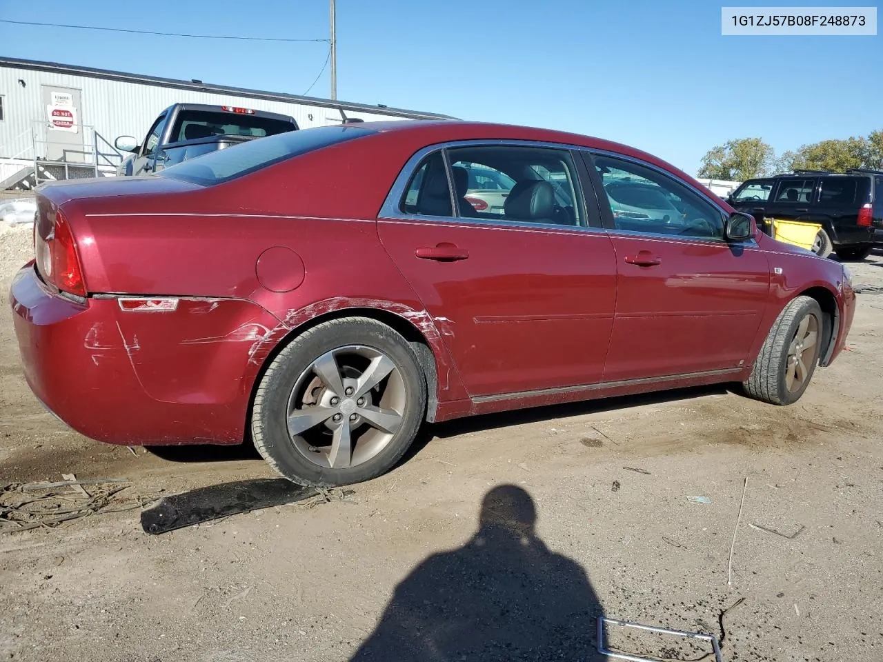 2008 Chevrolet Malibu 2Lt VIN: 1G1ZJ57B08F248873 Lot: 76175144