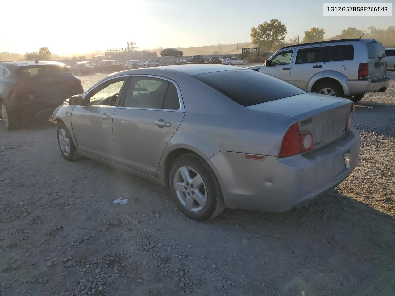 2008 Chevrolet Malibu Ls VIN: 1G1ZG57B58F266543 Lot: 76734084