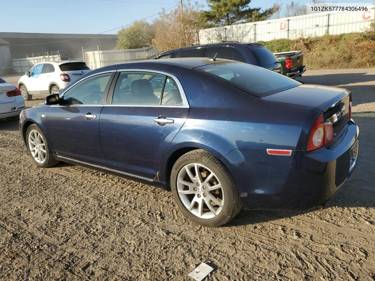 1G1ZK577784306496 2008 Chevrolet Malibu Ltz