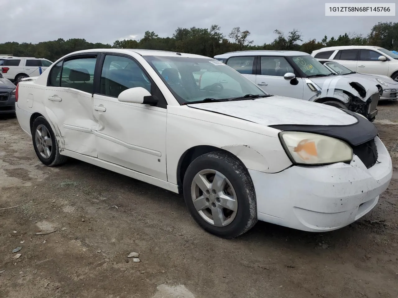 2008 Chevrolet Malibu Lt VIN: 1G1ZT58N68F145766 Lot: 79660954