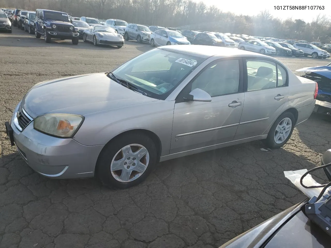 2008 Chevrolet Malibu Lt VIN: 1G1ZT58N88F107763 Lot: 80164894