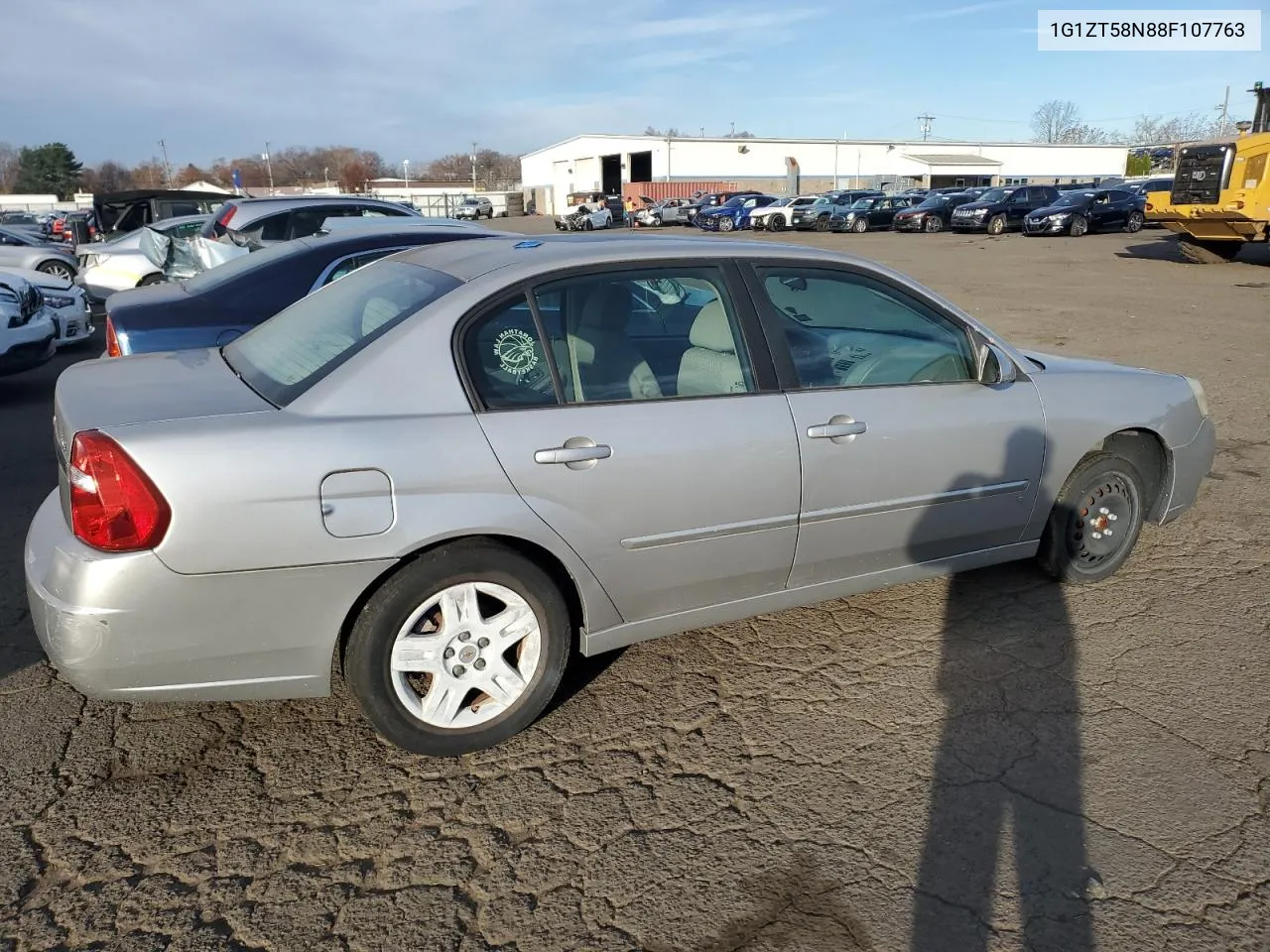 2008 Chevrolet Malibu Lt VIN: 1G1ZT58N88F107763 Lot: 80164894