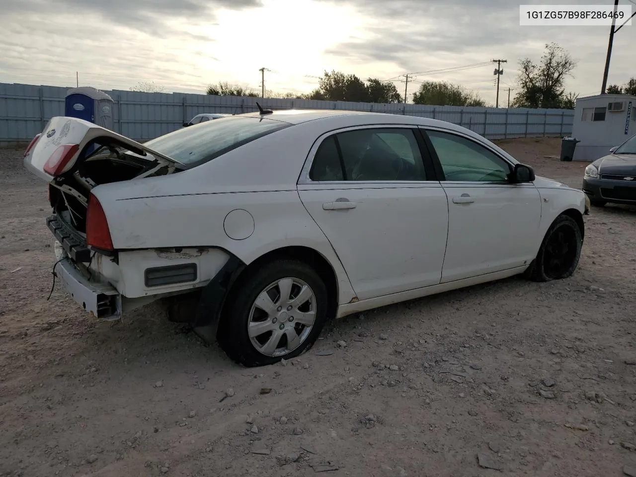 2008 Chevrolet Malibu Ls VIN: 1G1ZG57B98F286469 Lot: 80287514