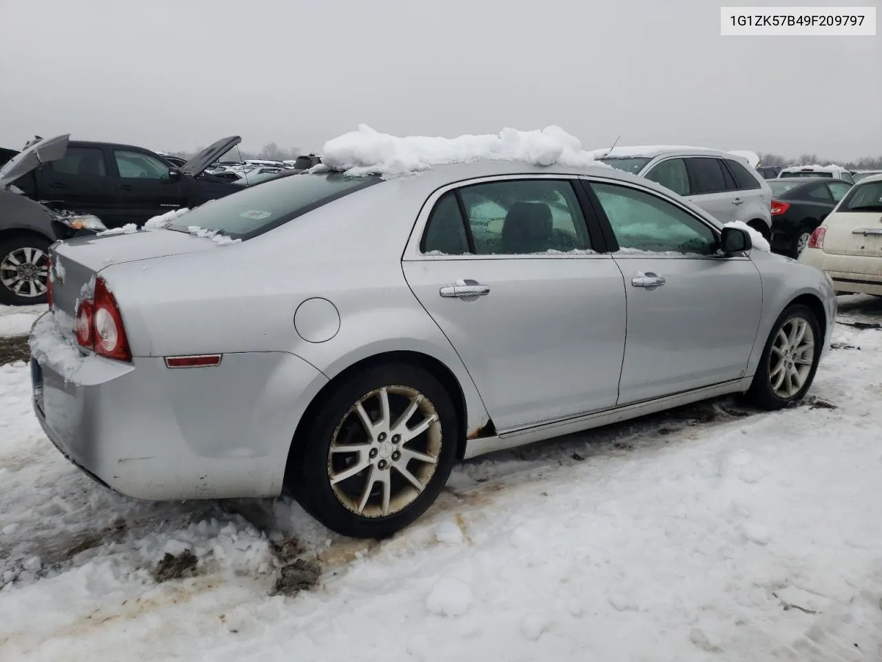 2009 Chevrolet Malibu Ltz VIN: 1G1ZK57B49F209797 Lot: 39217094