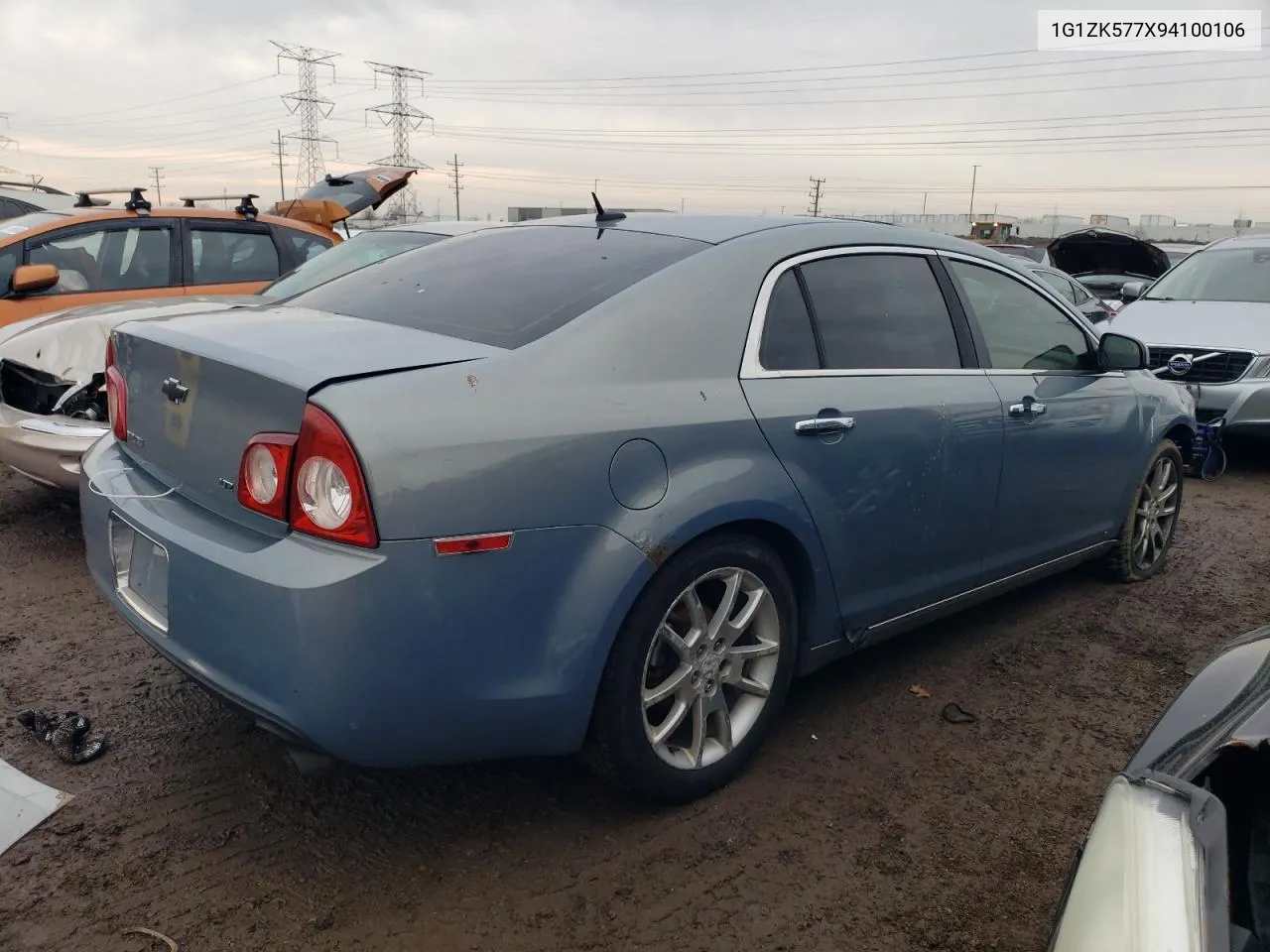 2009 Chevrolet Malibu Ltz VIN: 1G1ZK577X94100106 Lot: 41989134