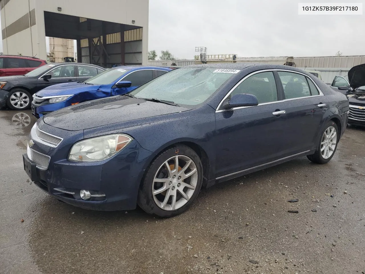 2009 Chevrolet Malibu Ltz VIN: 1G1ZK57B39F217180 Lot: 51646894