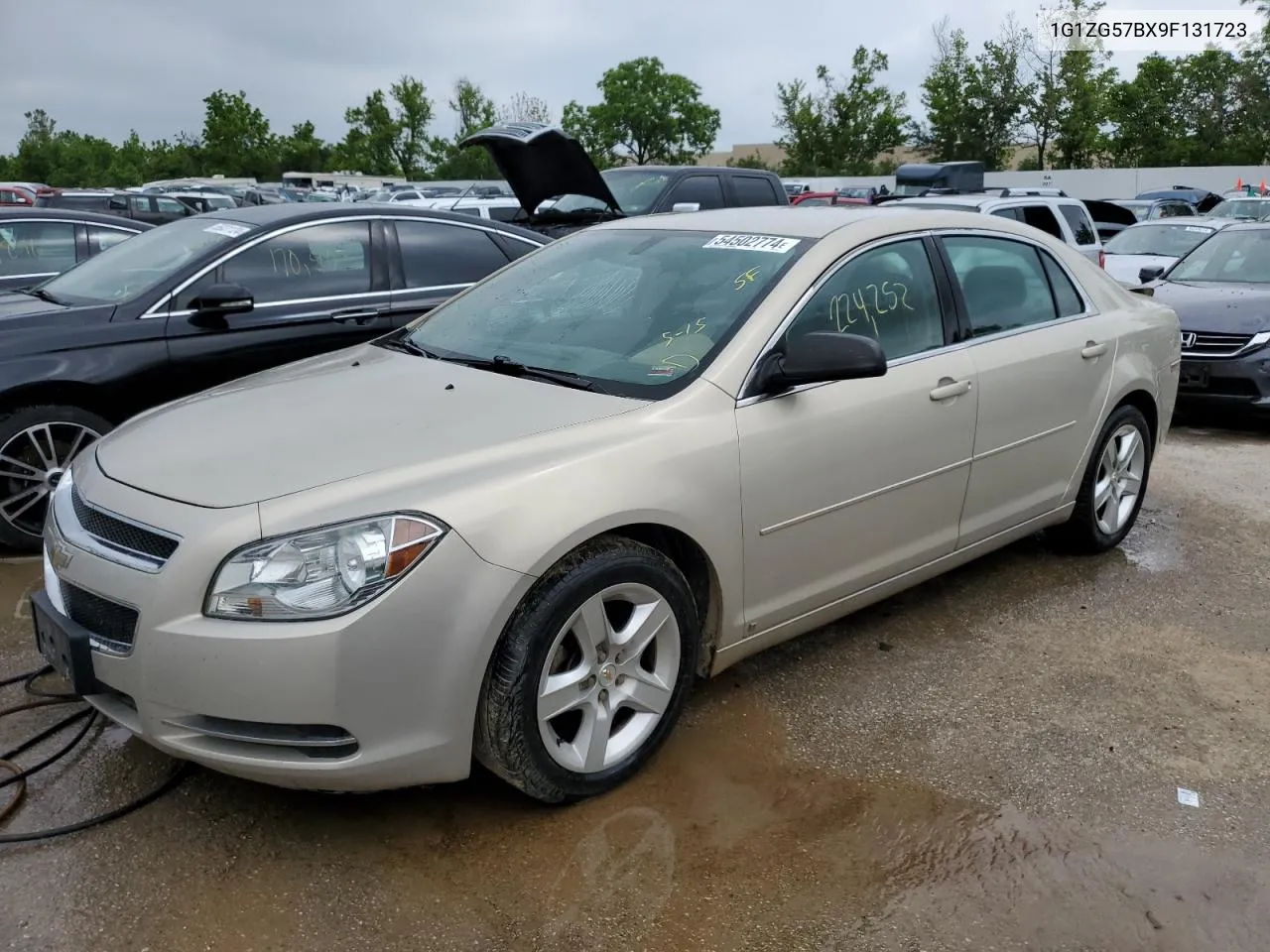 2009 Chevrolet Malibu Ls VIN: 1G1ZG57BX9F131723 Lot: 54502774