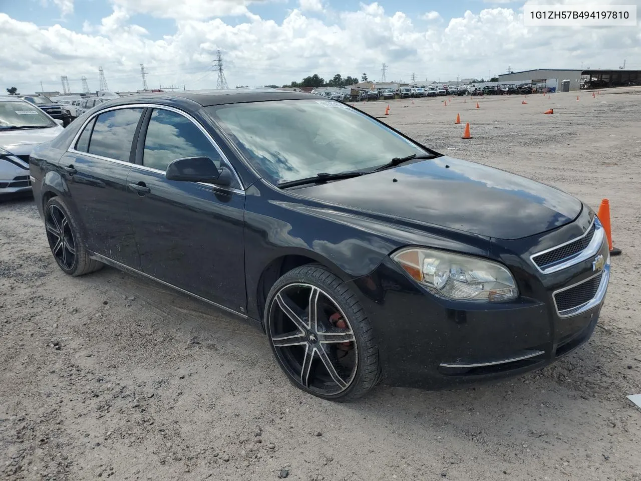 1G1ZH57B494197810 2009 Chevrolet Malibu 1Lt