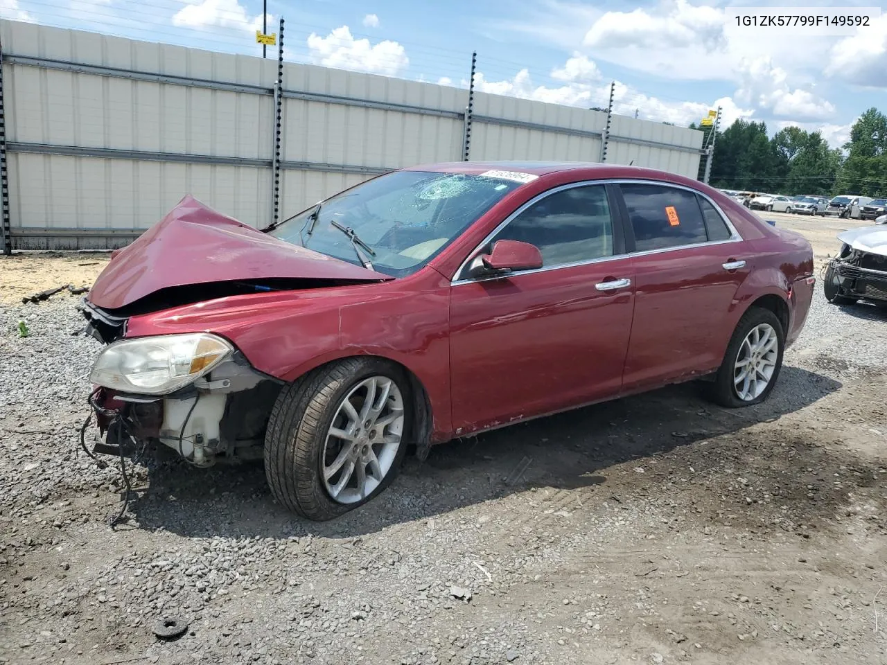 2009 Chevrolet Malibu Ltz VIN: 1G1ZK57799F149592 Lot: 61626964