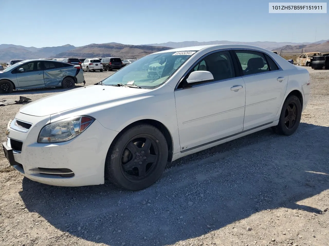 2009 Chevrolet Malibu 1Lt VIN: 1G1ZH57B59F151911 Lot: 65465094