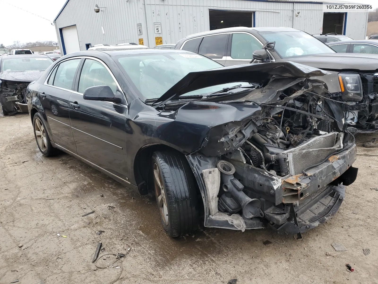 1G1ZJ57B59F260356 2009 Chevrolet Malibu 2Lt