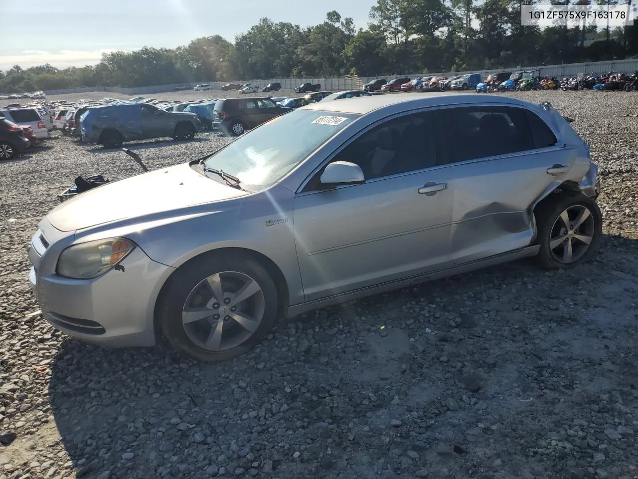 2009 Chevrolet Malibu Hybrid VIN: 1G1ZF575X9F163178 Lot: 66117214