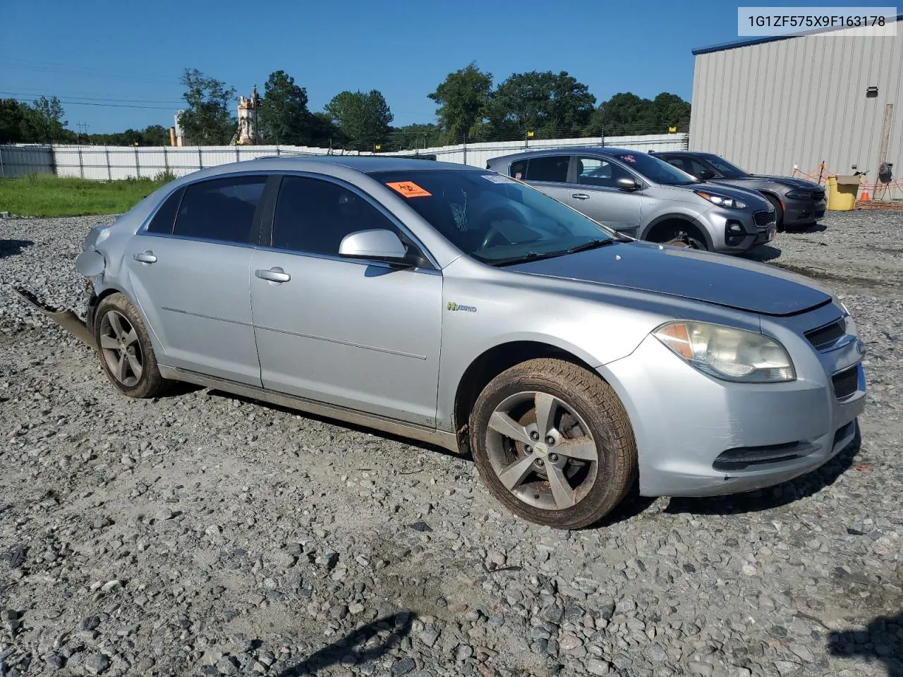 2009 Chevrolet Malibu Hybrid VIN: 1G1ZF575X9F163178 Lot: 66117214