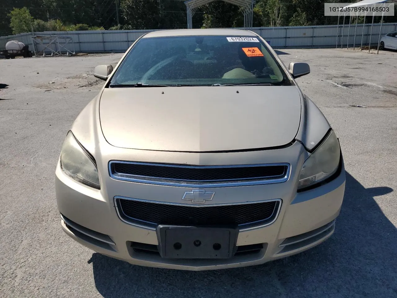 2009 Chevrolet Malibu 2Lt VIN: 1G1ZJ57B994168503 Lot: 67032024