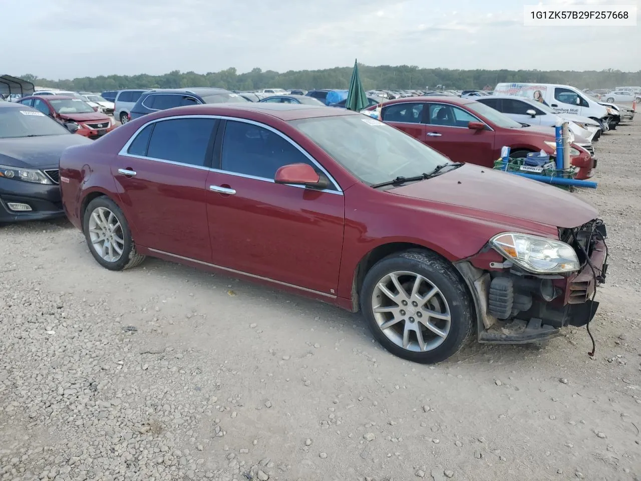 2009 Chevrolet Malibu Ltz VIN: 1G1ZK57B29F257668 Lot: 68378104