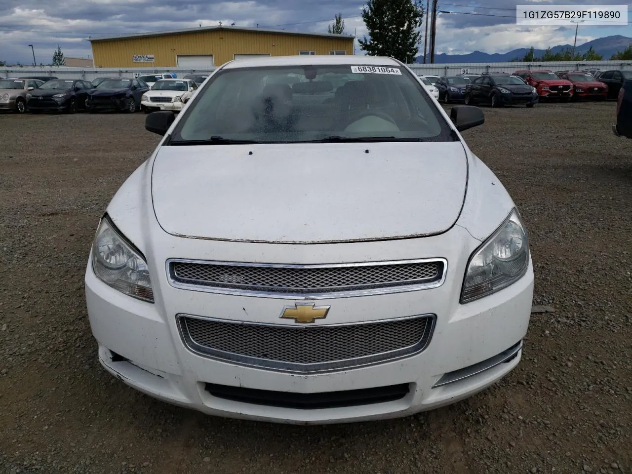 2009 Chevrolet Malibu Ls VIN: 1G1ZG57B29F119890 Lot: 68381064