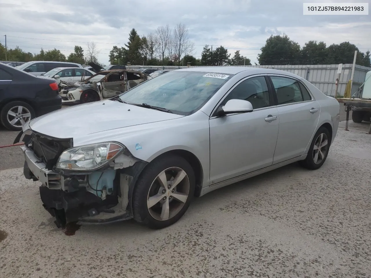 2009 Chevrolet Malibu 2Lt VIN: 1G1ZJ57B894221983 Lot: 69455174