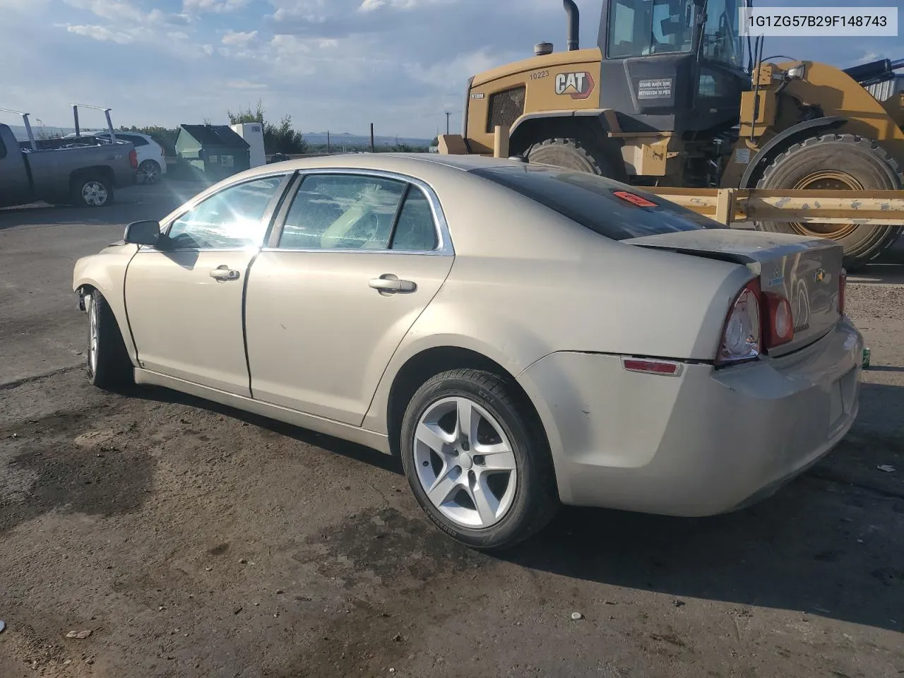 2009 Chevrolet Malibu Ls VIN: 1G1ZG57B29F148743 Lot: 70130774