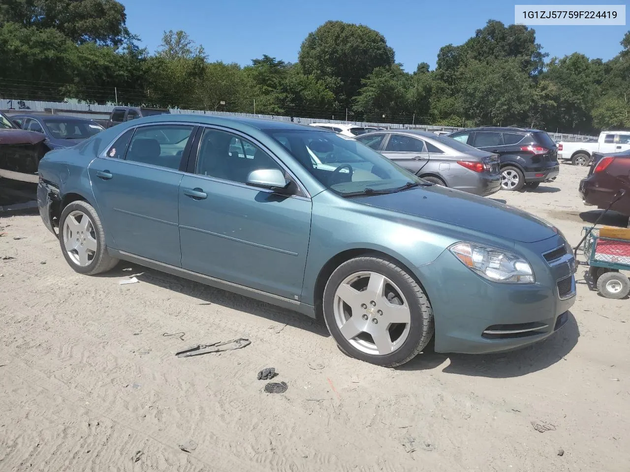 2009 Chevrolet Malibu 2Lt VIN: 1G1ZJ57759F224419 Lot: 70429834