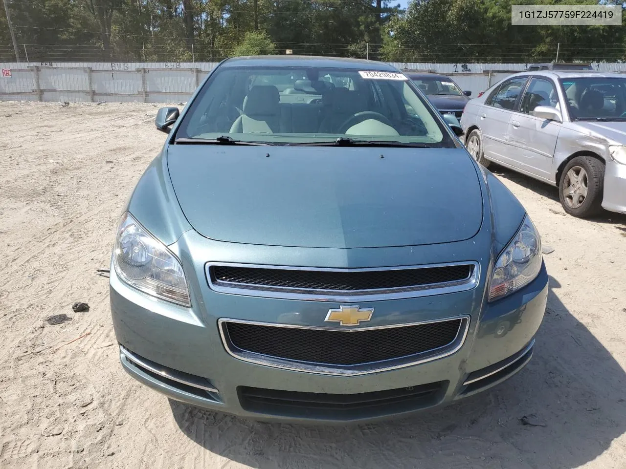 2009 Chevrolet Malibu 2Lt VIN: 1G1ZJ57759F224419 Lot: 70429834