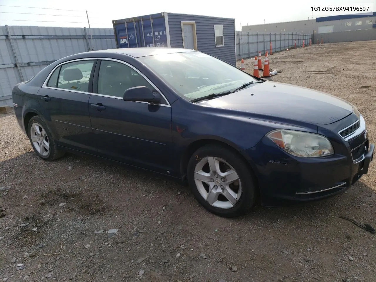 2009 Chevrolet Malibu Ls VIN: 1G1ZG57BX94196597 Lot: 70607904