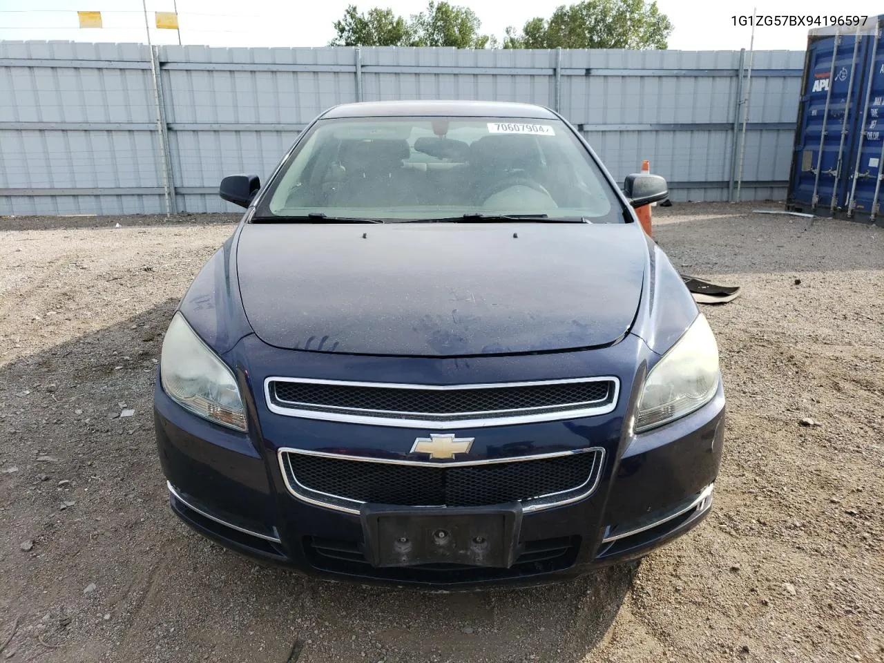 2009 Chevrolet Malibu Ls VIN: 1G1ZG57BX94196597 Lot: 70607904