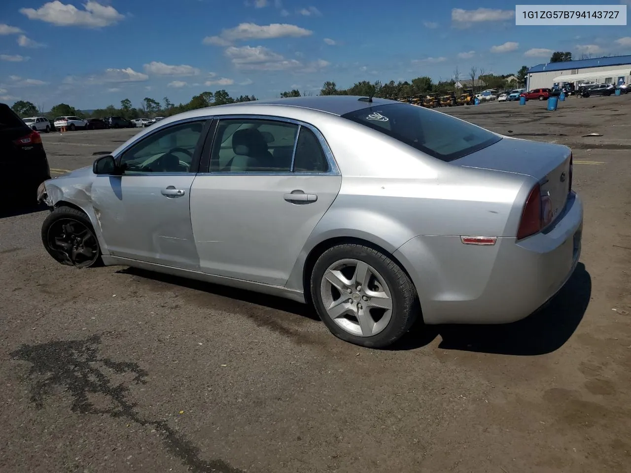 2009 Chevrolet Malibu Ls VIN: 1G1ZG57B794143727 Lot: 70726644