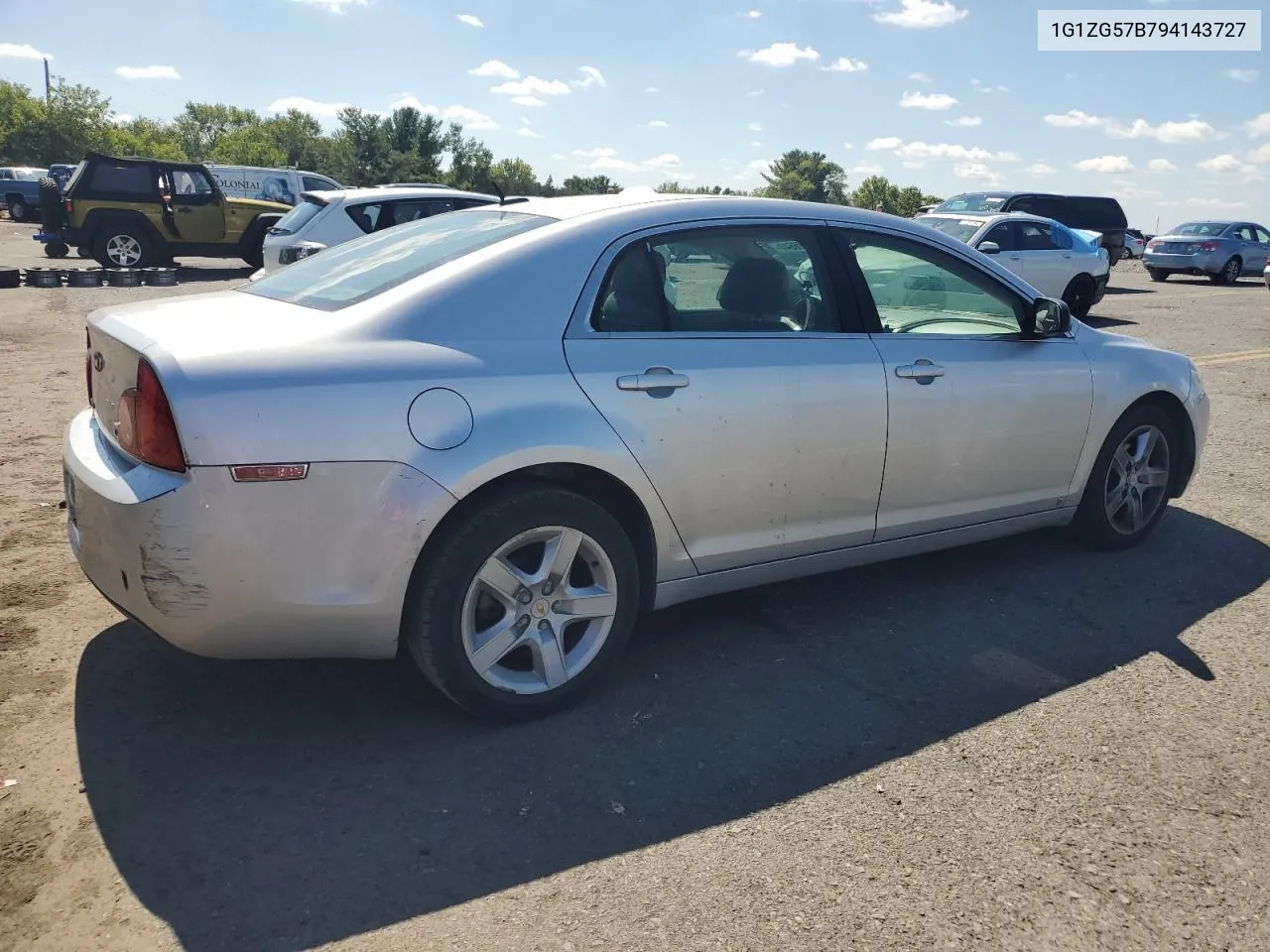 2009 Chevrolet Malibu Ls VIN: 1G1ZG57B794143727 Lot: 70726644