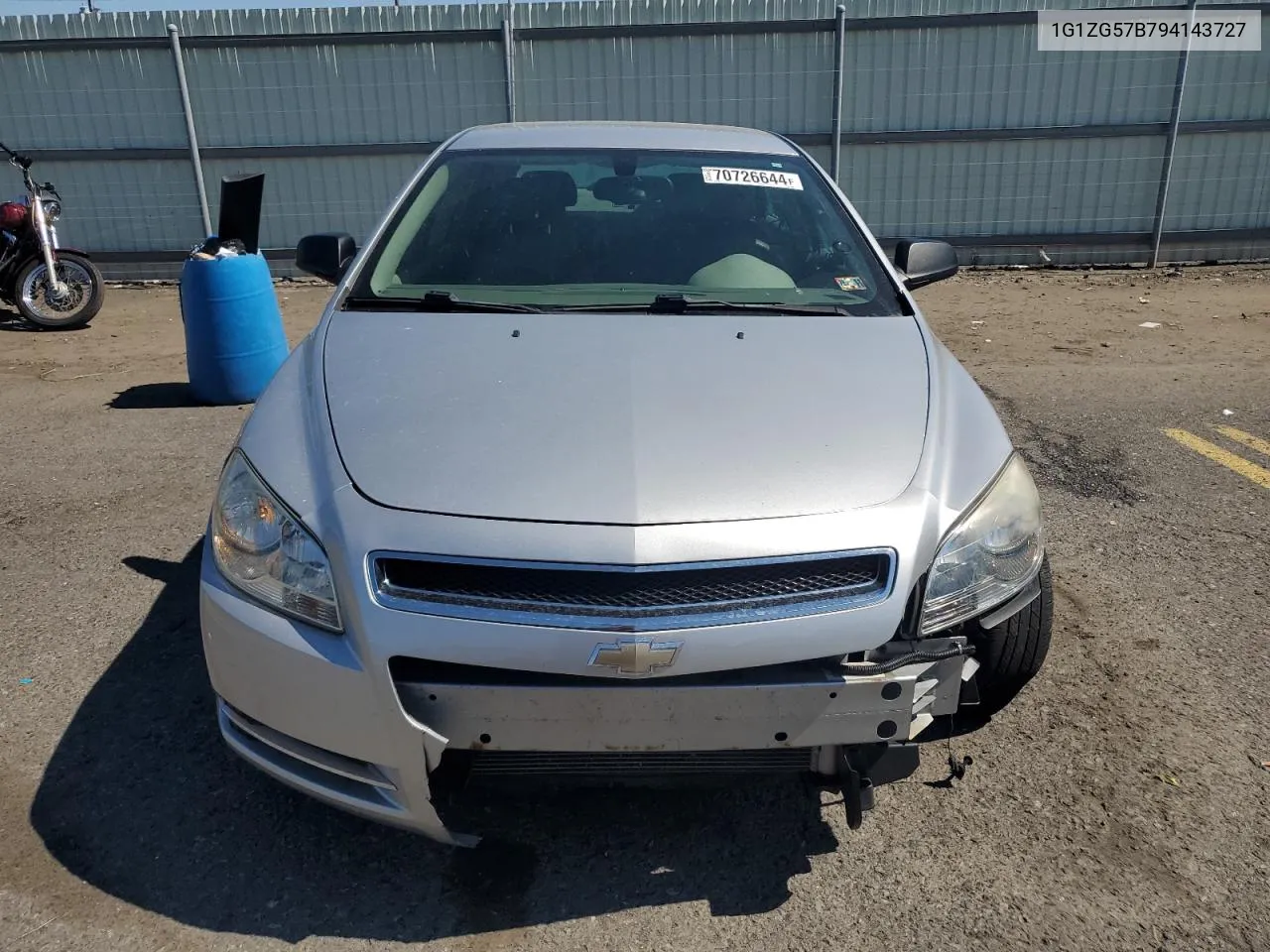 2009 Chevrolet Malibu Ls VIN: 1G1ZG57B794143727 Lot: 70726644