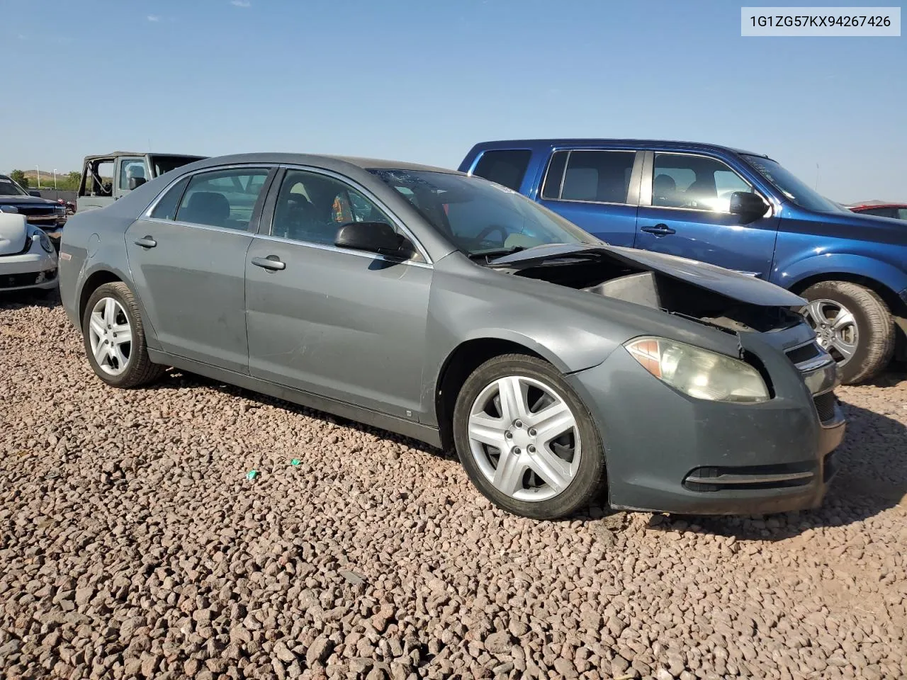 2009 Chevrolet Malibu Ls VIN: 1G1ZG57KX94267426 Lot: 70805534