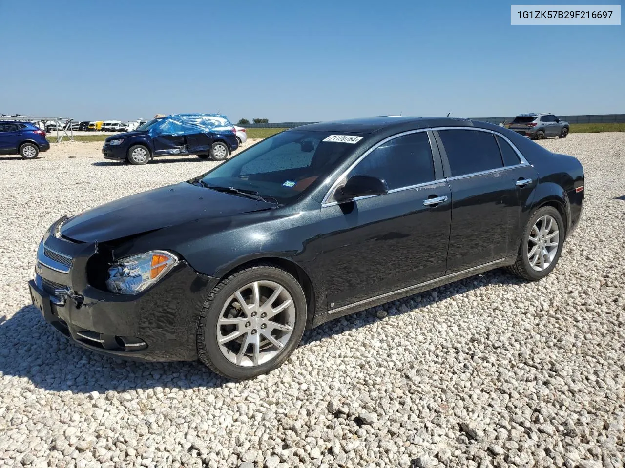 2009 Chevrolet Malibu Ltz VIN: 1G1ZK57B29F216697 Lot: 71120764