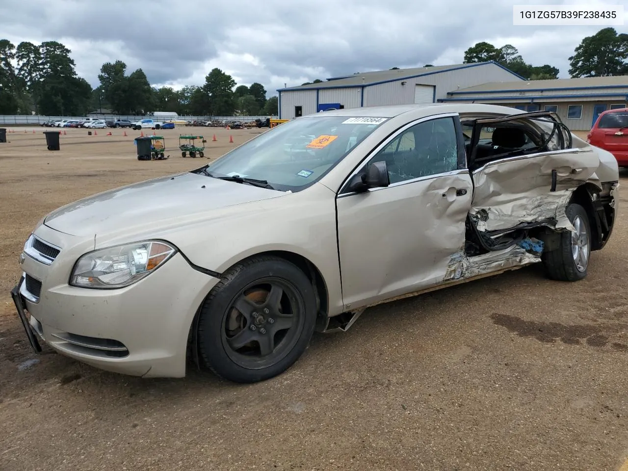 1G1ZG57B39F238435 2009 Chevrolet Malibu Ls