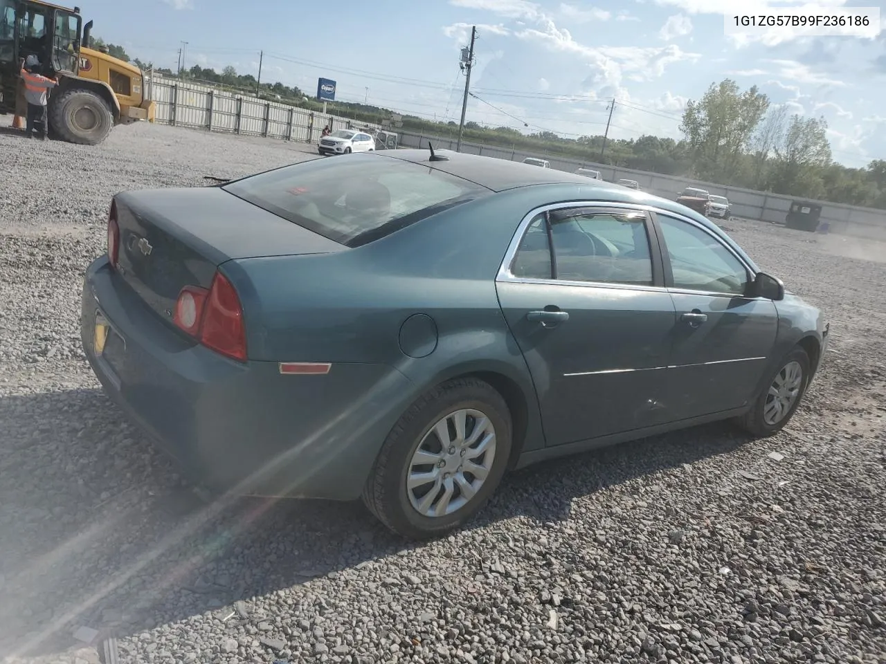 2009 Chevrolet Malibu Ls VIN: 1G1ZG57B99F236186 Lot: 71746984