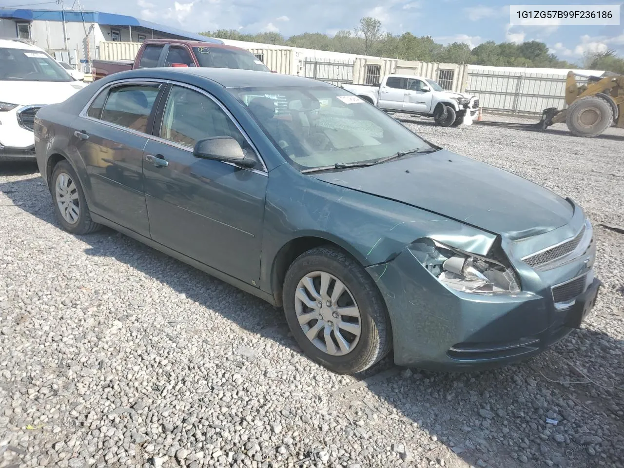 2009 Chevrolet Malibu Ls VIN: 1G1ZG57B99F236186 Lot: 71746984