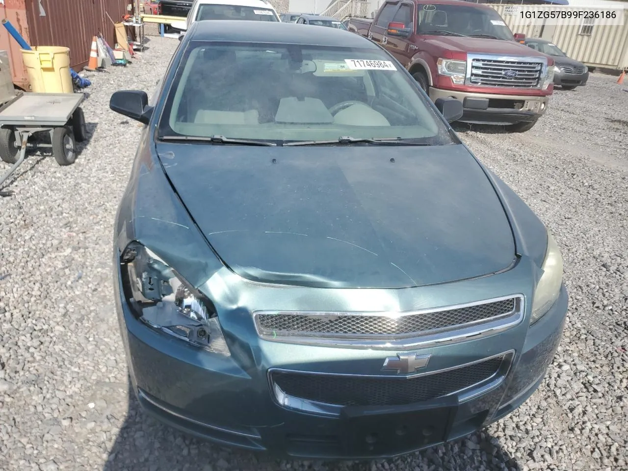 2009 Chevrolet Malibu Ls VIN: 1G1ZG57B99F236186 Lot: 71746984