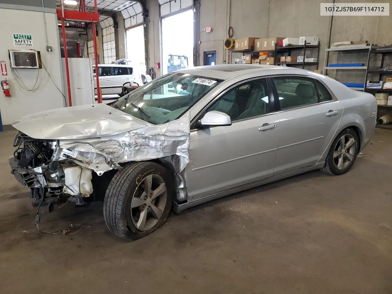 2009 Chevrolet Malibu 2Lt VIN: 1G1ZJ57B69F114712 Lot: 72166774