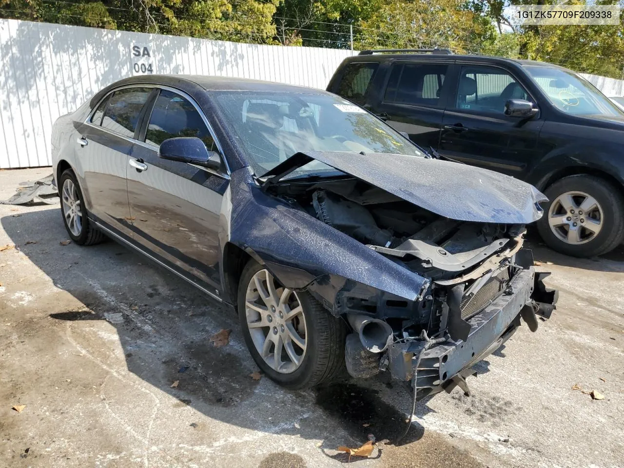 2009 Chevrolet Malibu Ltz VIN: 1G1ZK57709F209338 Lot: 72279194