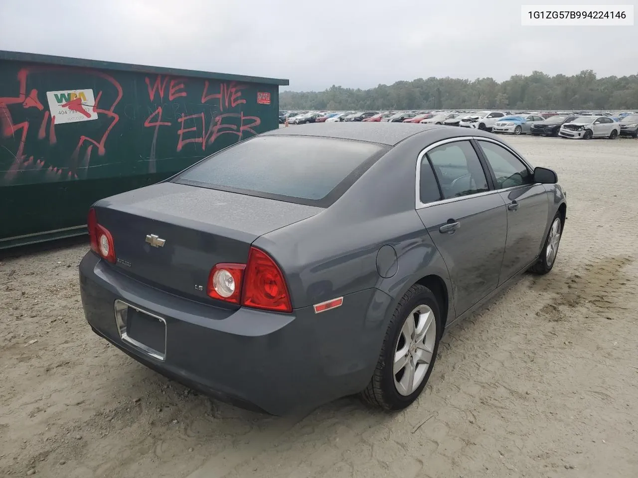 2009 Chevrolet Malibu Ls VIN: 1G1ZG57B994224146 Lot: 72519294