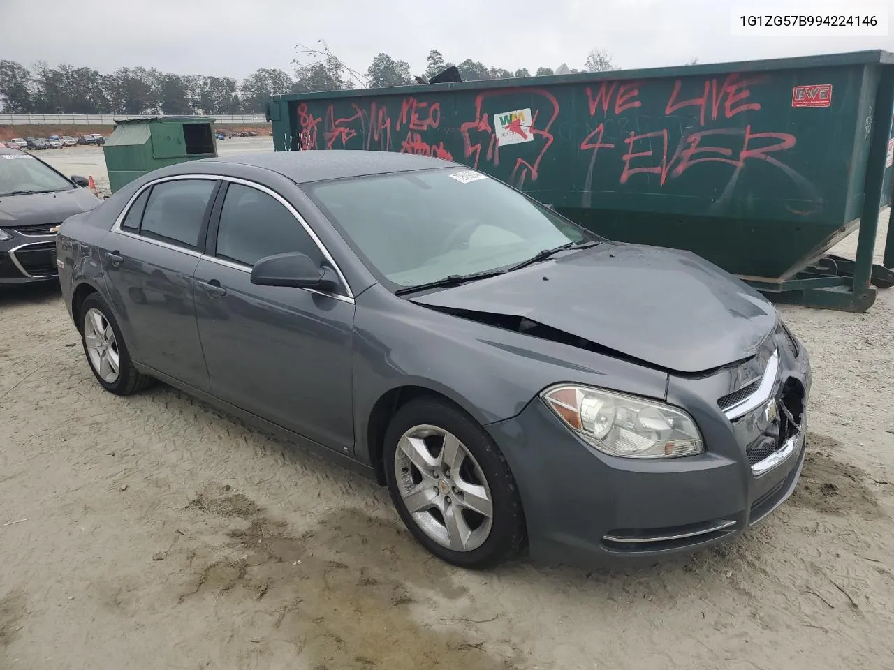 2009 Chevrolet Malibu Ls VIN: 1G1ZG57B994224146 Lot: 72519294