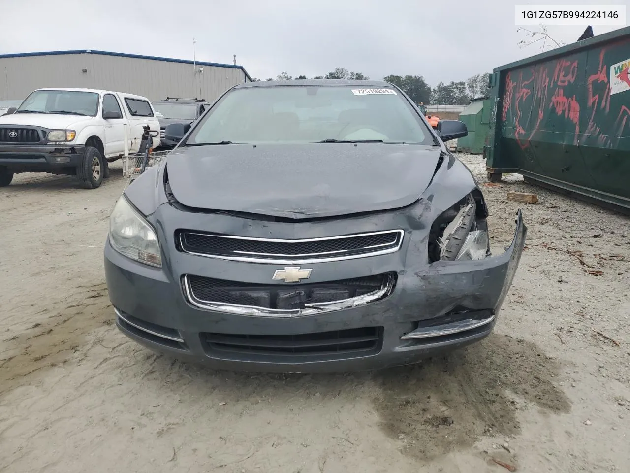 2009 Chevrolet Malibu Ls VIN: 1G1ZG57B994224146 Lot: 72519294