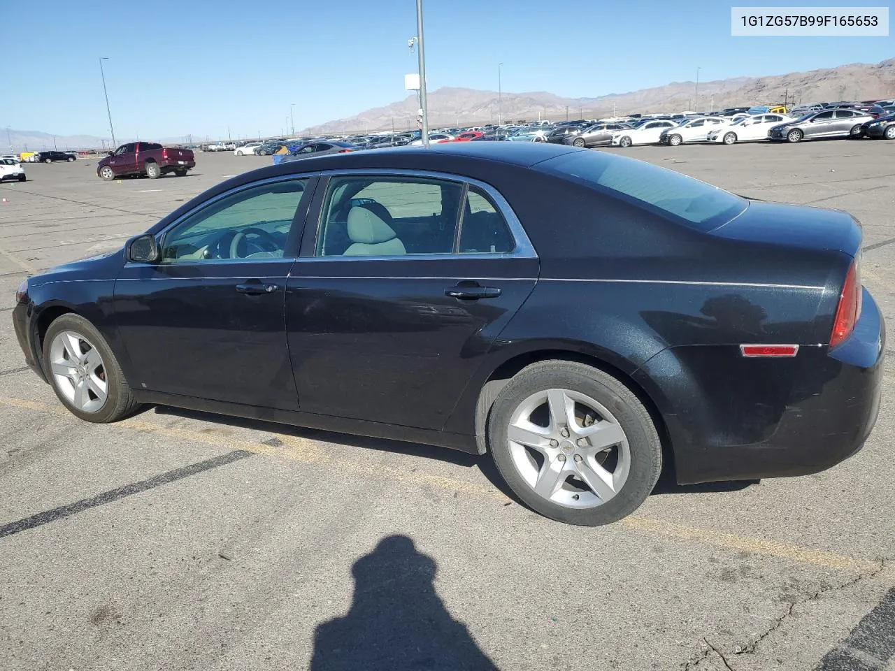 2009 Chevrolet Malibu Ls VIN: 1G1ZG57B99F165653 Lot: 73015954