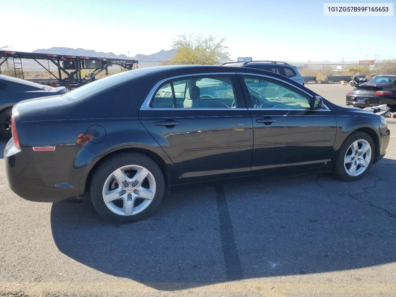 2009 Chevrolet Malibu Ls VIN: 1G1ZG57B99F165653 Lot: 73015954