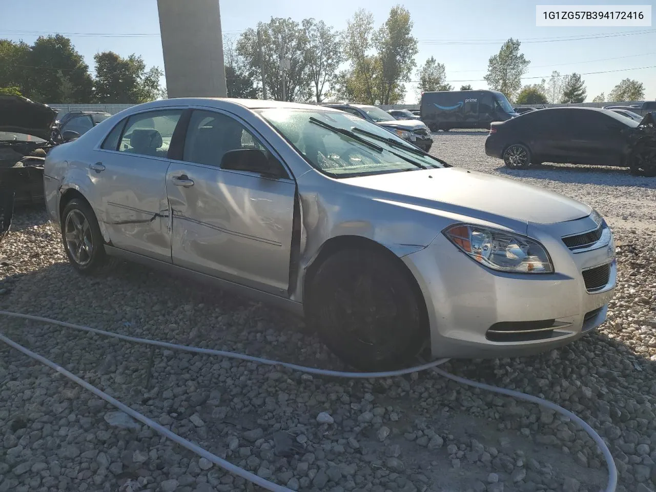 2009 Chevrolet Malibu Ls VIN: 1G1ZG57B394172416 Lot: 73209694