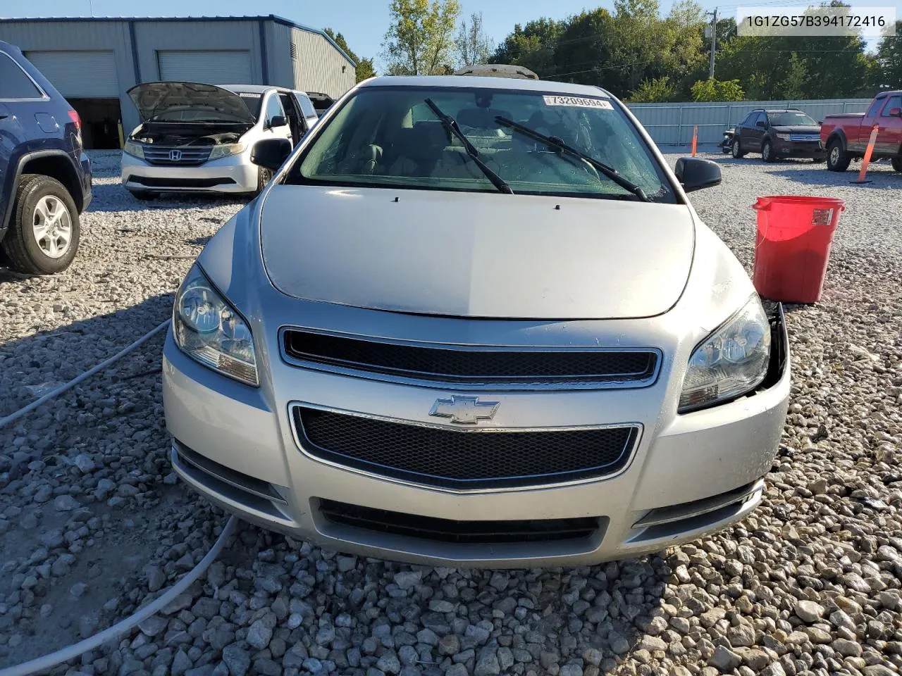 2009 Chevrolet Malibu Ls VIN: 1G1ZG57B394172416 Lot: 73209694