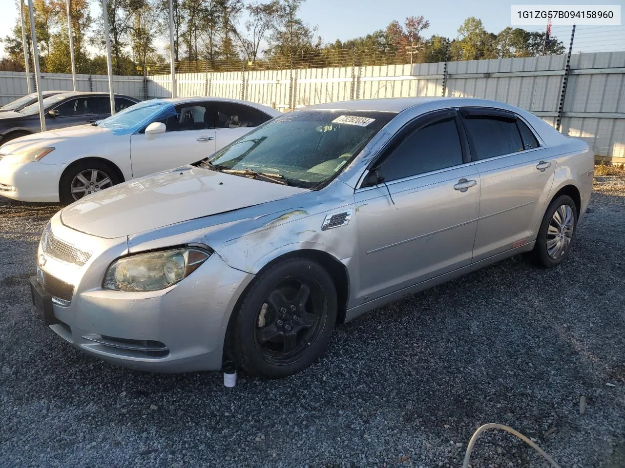 2009 Chevrolet Malibu Ls VIN: 1G1ZG57B094158960 Lot: 73282034